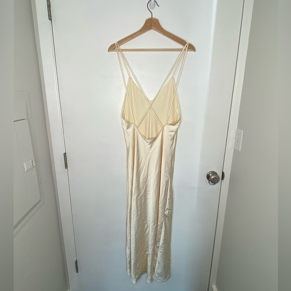 Zara Satin Slip Dress, Size L - Picture 3 of 5